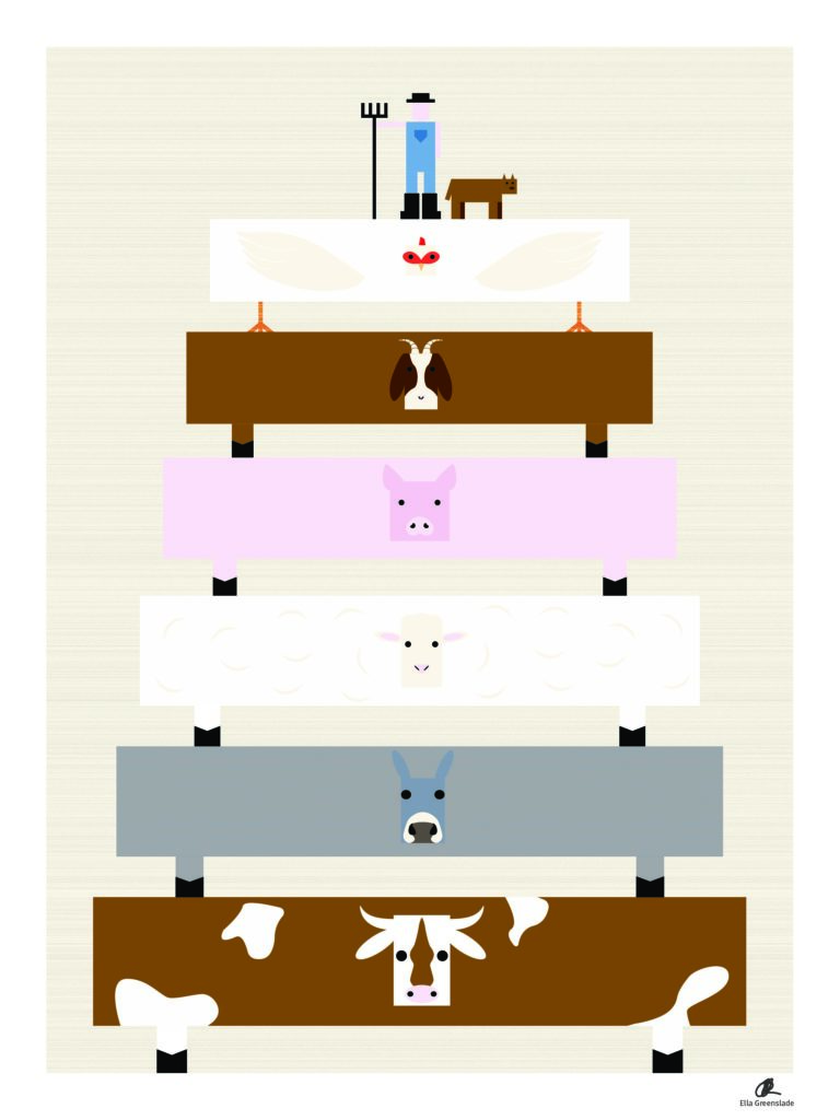 P2_Ella_Greenslade_retrovectorsposter Poster Design for Fairlife milk